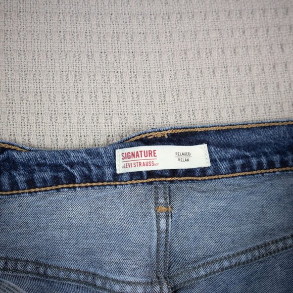 Levi's Relaxed Fit Blue Denim Jeans 38x30 - Picture 5 of 8